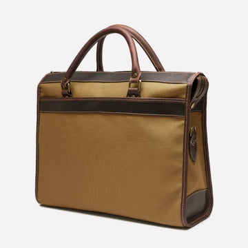 Women's Tennis Briefcase Bag, Sand Tan